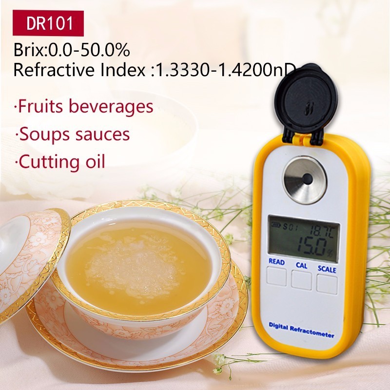 Best Seller small-scale Resolution 10 Accuracy 0.2 new century digital inline electronic refractometer