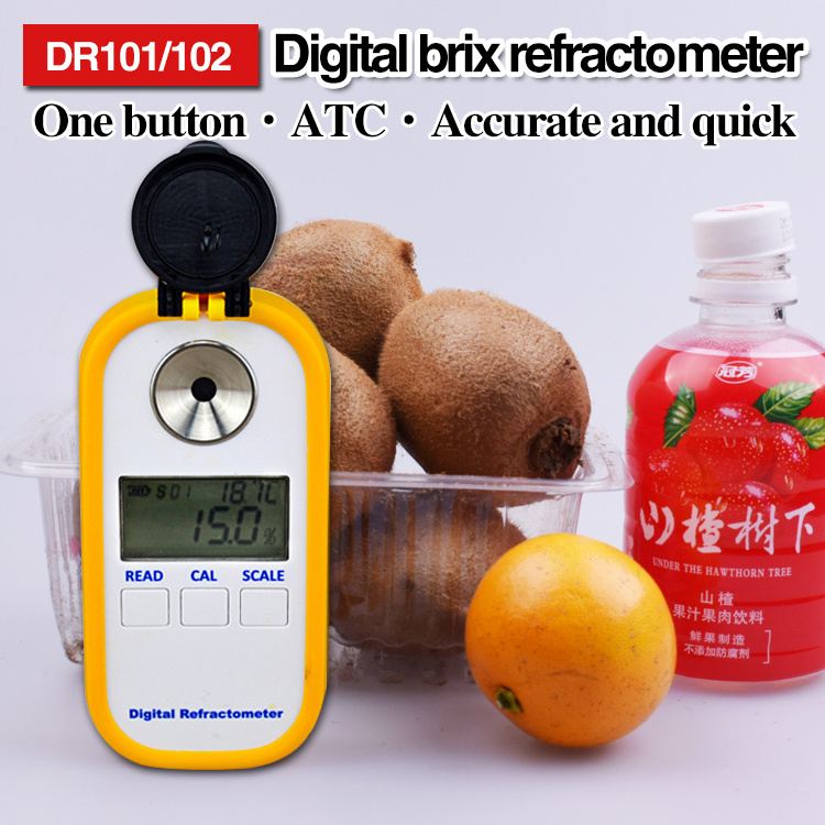 Best Seller small-scale Resolution 10 Accuracy 0.2 new century digital inline electronic refractometer