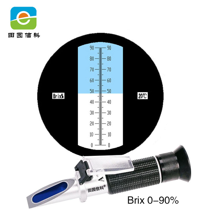 brix refractometer 0-90 auto handheld brix meter 0-90% refractometer