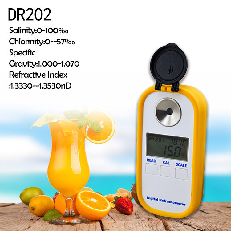 Best Seller small-scale WortS.G Range1-1.13 Resolution 0.001 inline handheld Beer digital refractometer