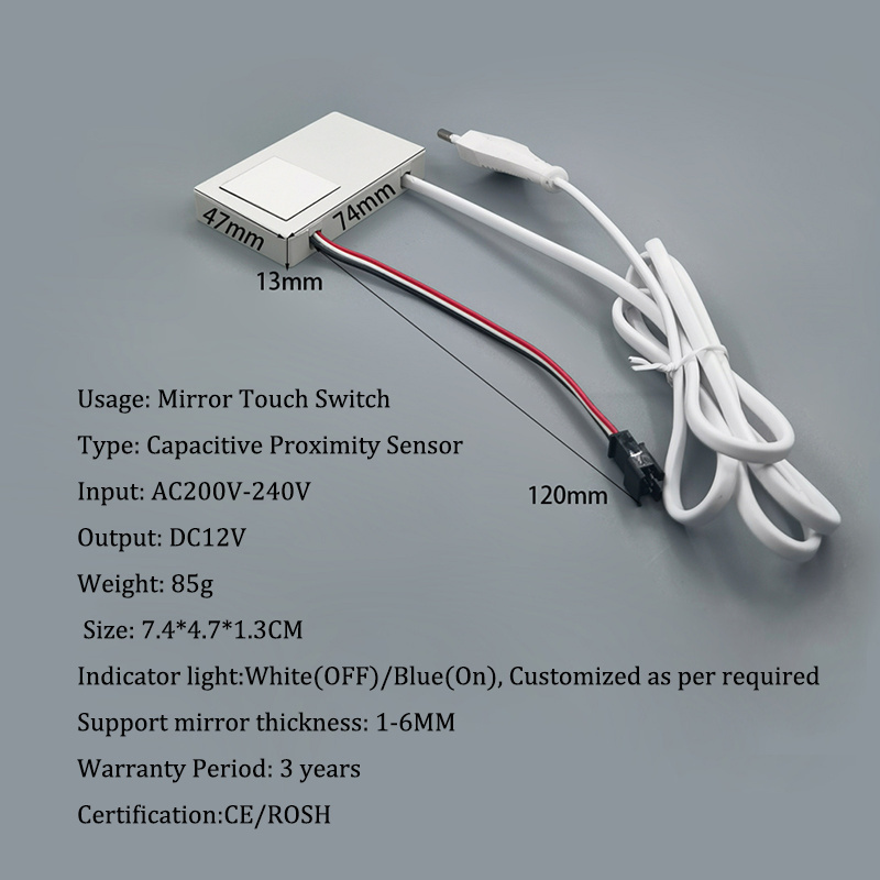 12V 24V Proximity Touch Sensor Switch Inductive Built In Transformer Capacitive Touch Sensor