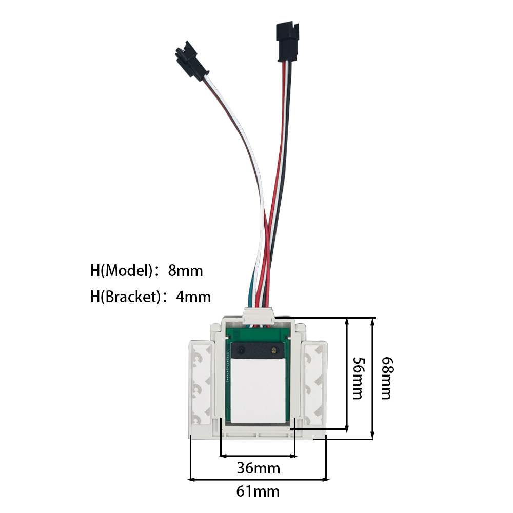 LED Hand Sweep Wave Sensor Touchless Switch For Mirror Lights Inductive Switches