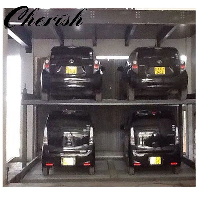 hydraulic car lift for underground parking garage car lift double deck