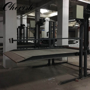 qingdao Cherish fast speed 2 level machinery two post car parking lift