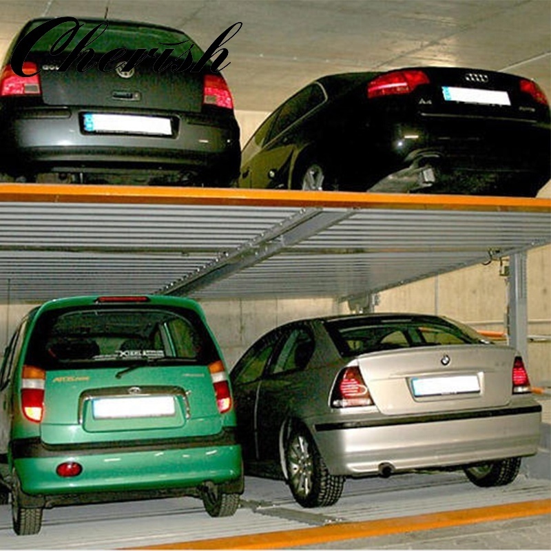 hydraulic car lift for underground parking garage car lift double deck