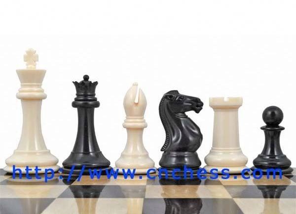 Standard club tournament plastic chess pieces