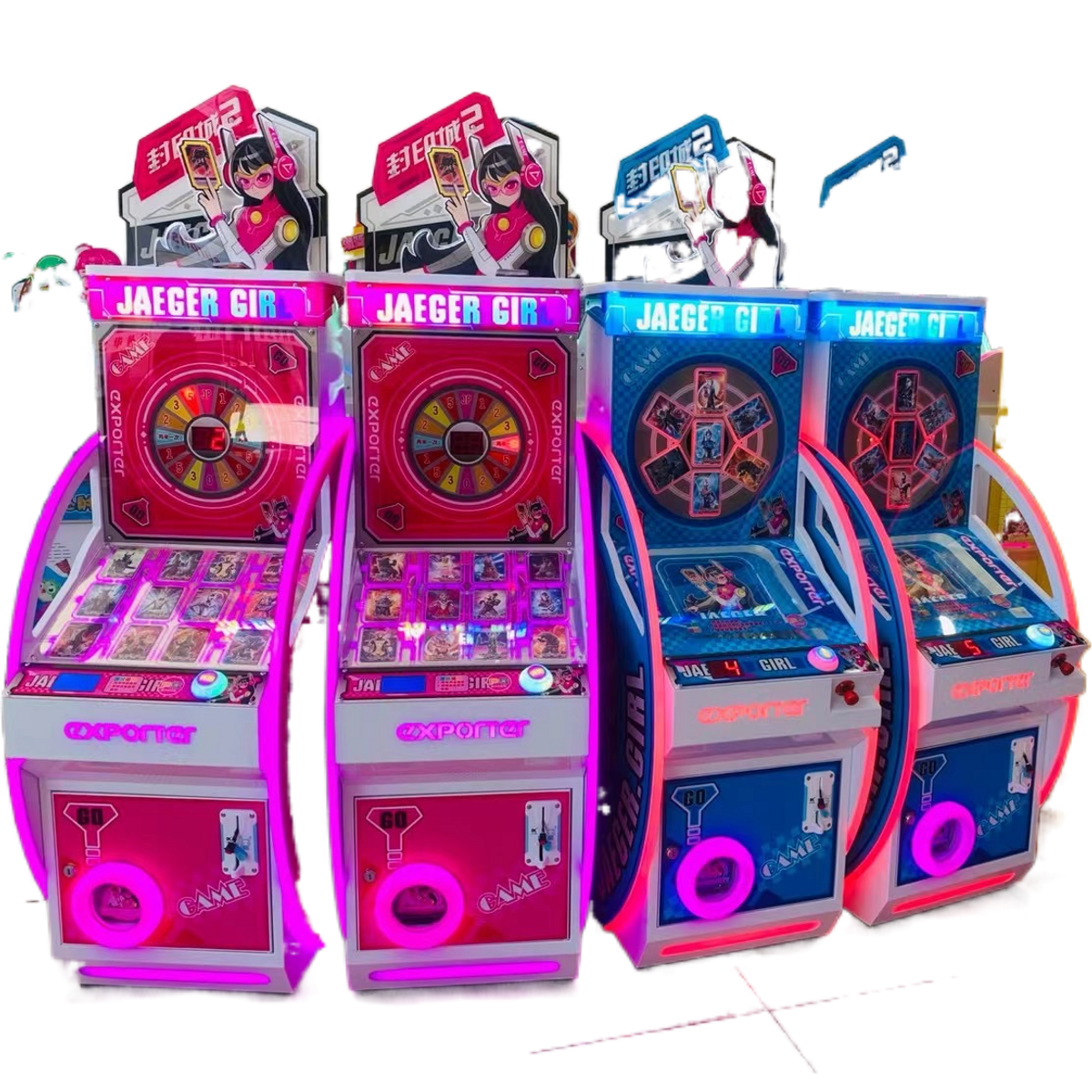 Good Quality wholesale Coin Operated Lucky Draw card game Electronic Lottery Redemption Lottery card machine