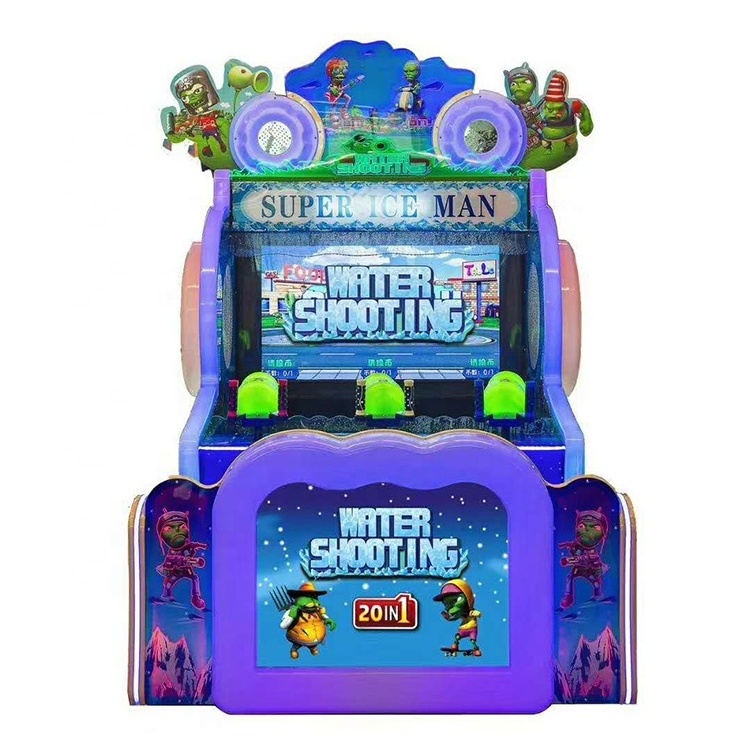 Hot Sales Water Shooting Arcade Game Kid Ball Shooting Machines fight Redemption Amusement Machine