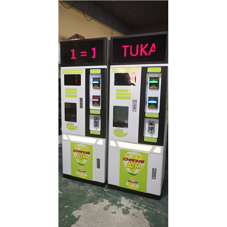 Best quality Coin exchange customized automatic coin change machine EPARK amusement arcade self-service token vending machine