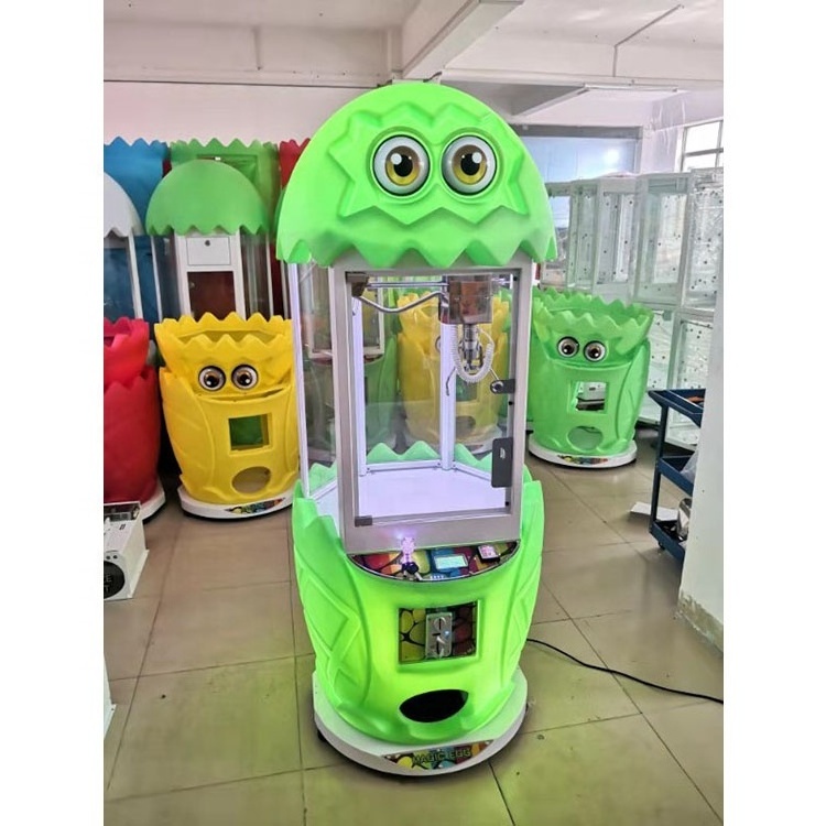 High quality Coin Pusher Operated Arcade Mini Toy Candy Claw Prize Plush Crane Vending Game Machine