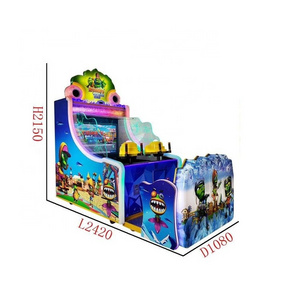 Kid arcade coin operated water shooting game machines