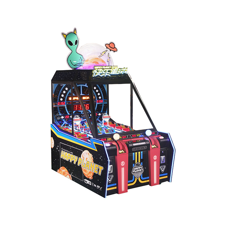 China Supply Ball Shooting Lottery Arcade ticket Prize Ball pushing Game Machine For Restaurant