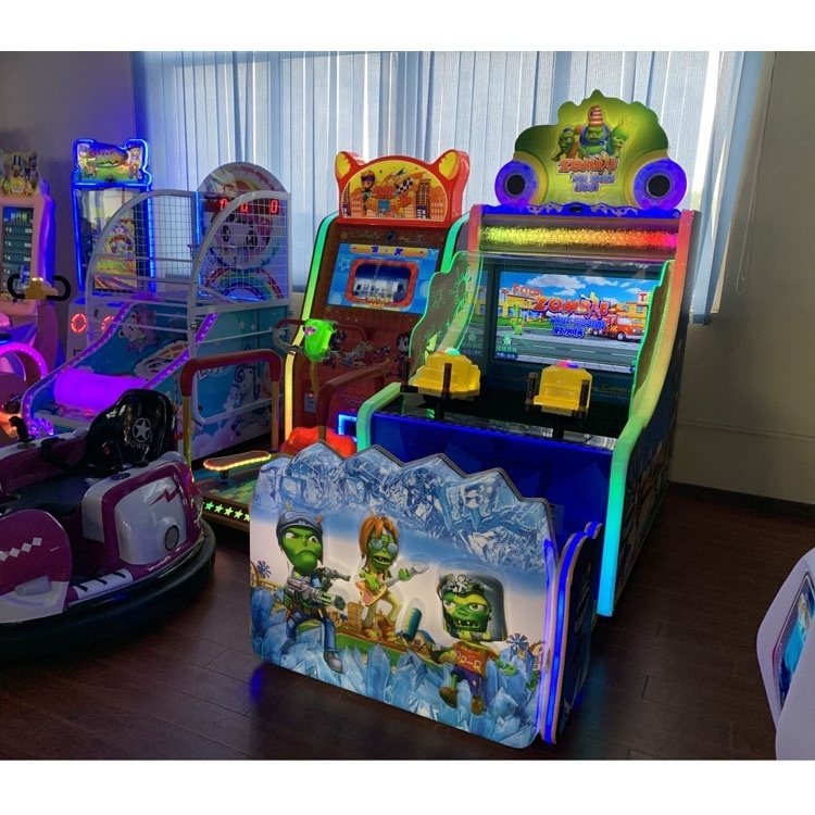 Kid arcade coin operated water shooting game machines