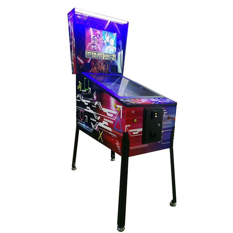 Indoor coin operated game console Virtual Flipper Pinball Arcade Game Machine for Amusement