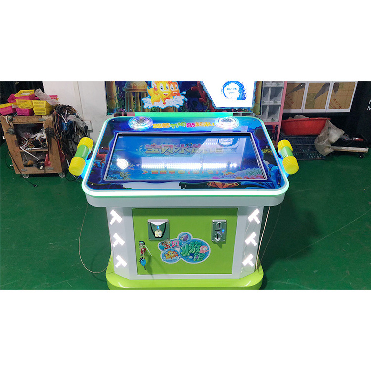 Kids amusement center hammer hitting arcade game machine