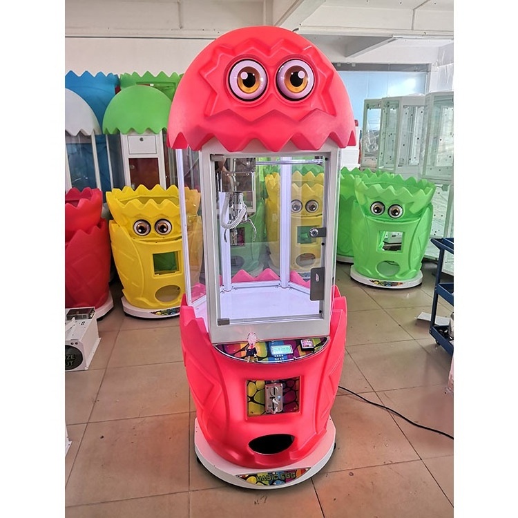 High quality Coin Pusher Operated Arcade Mini Toy Candy Claw Prize Plush Crane Vending Game Machine