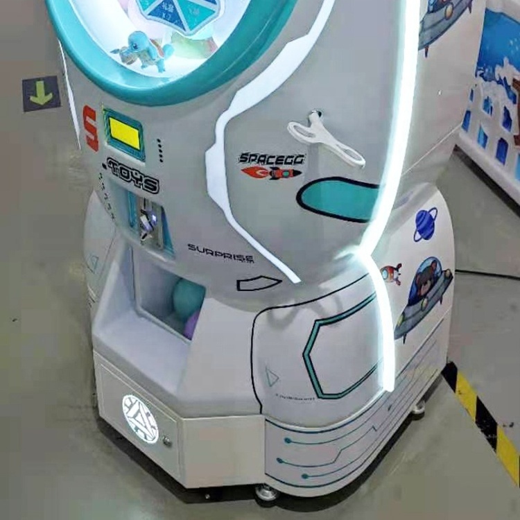 Japanese Capsule Gacha Space Ashapon Gift Vending Game Machine Coin Operated Arcade Electronic Capsule Gashapon Vending Machine