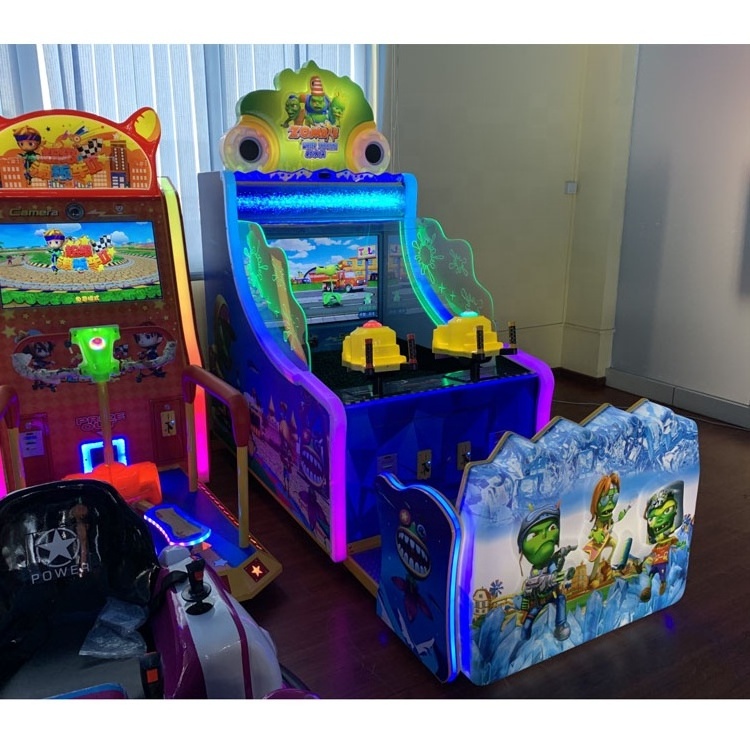 Kid arcade coin operated water shooting game machines