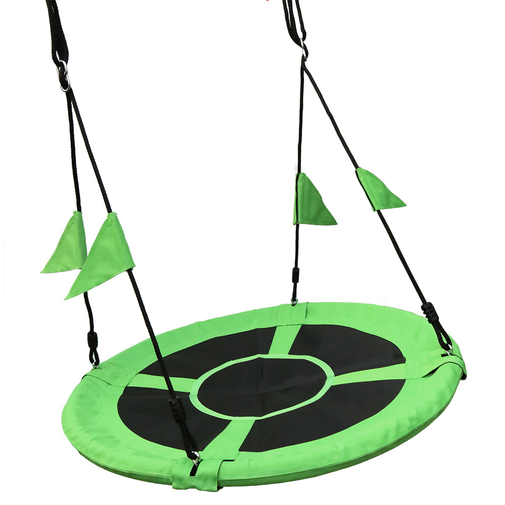 Kids Children Adult Detachable Foldable Outdoor Hanging Nest Round Rope Tree Swing Seat