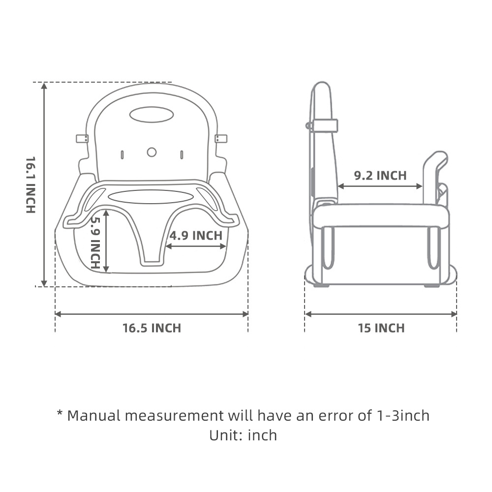 Garden Safe Swing Chair Plastic Hanging Baby Toddler Indoor Swing