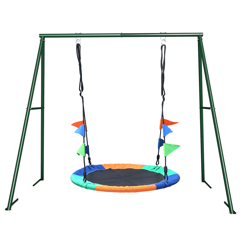 Heavy Duty Metal Kids Garden Outdoor Patio Frame Swing