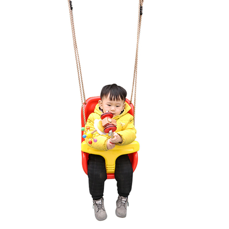 Plastic  Outdoor Garden Children Patio Swing Two in one baby seat