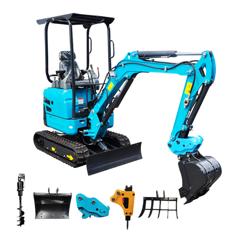 New function Cheap Mini pelle 1.5 ton 1.8 ton mini excavators 2 ton micro excavator mini excavator price