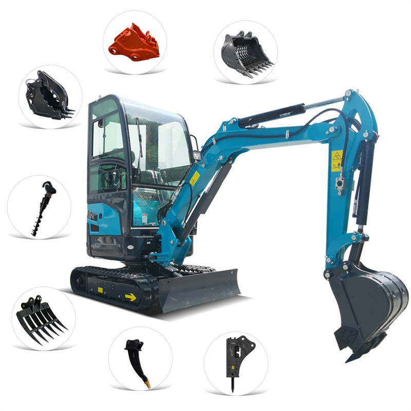 Hot sales Rubber track excavator micro bagger 08ton electric mini excavator price