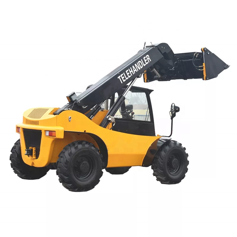 Top quality Material handling equipment forklift with telescopic side boom 3.7ton telehandler for sale