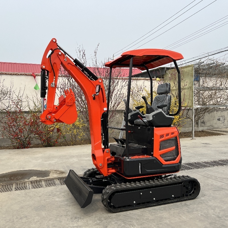 Small Crawler Excavator With High Mining Ability Small Micro Excavator Multifunctional Forestry Mulcher For Small Excavator