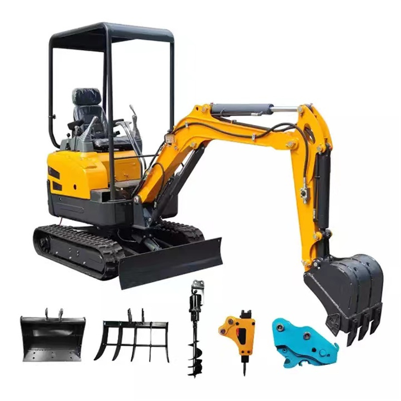 Hot sales Rubber track excavator micro bagger 08ton electric mini excavator price