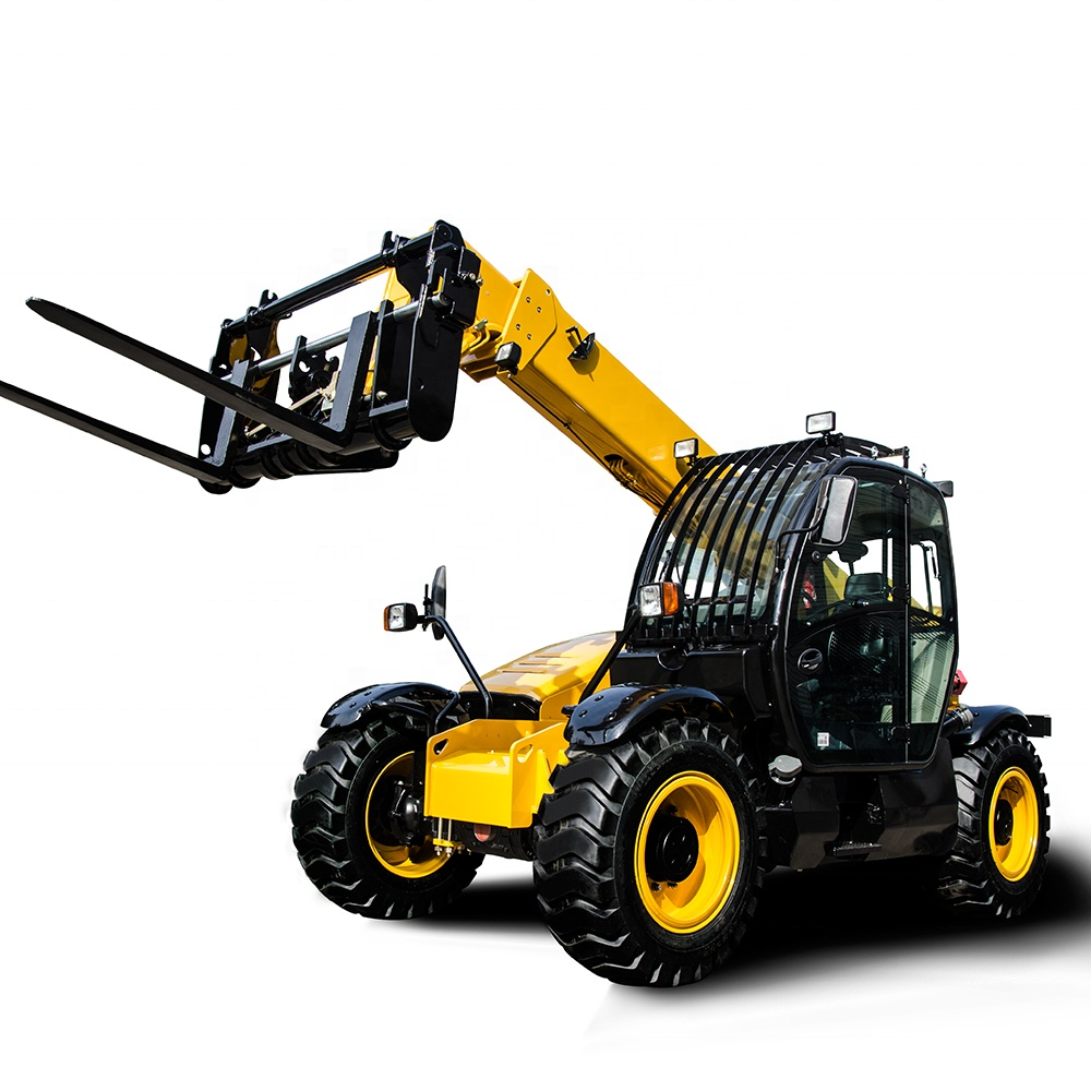 Top quality Material handling equipment forklift with telescopic side boom 3.7ton telehandler for sale