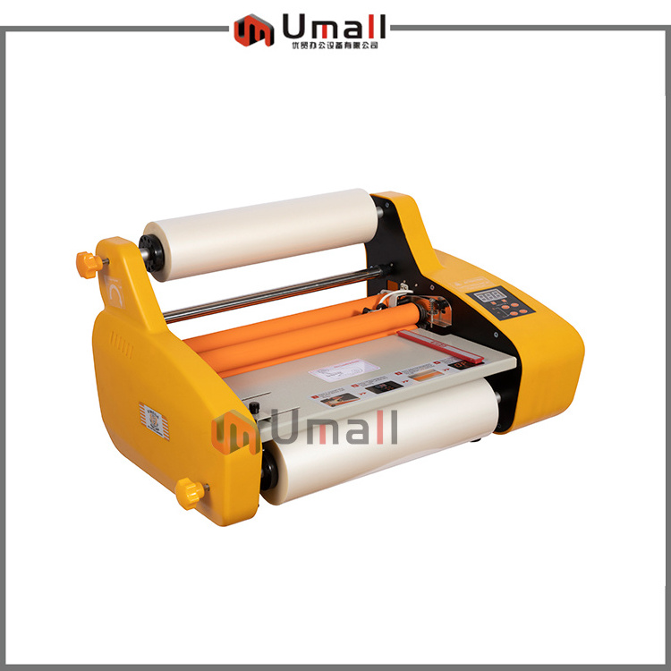 A3 Automatic Roll Laminator with Foil Transfer Function Hot and Cold Laminator Machine