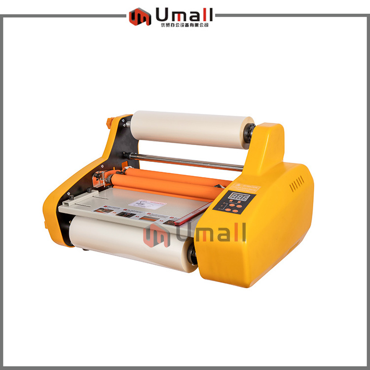 A3 Automatic Roll Laminator with Foil Transfer Function Hot and Cold Laminator Machine