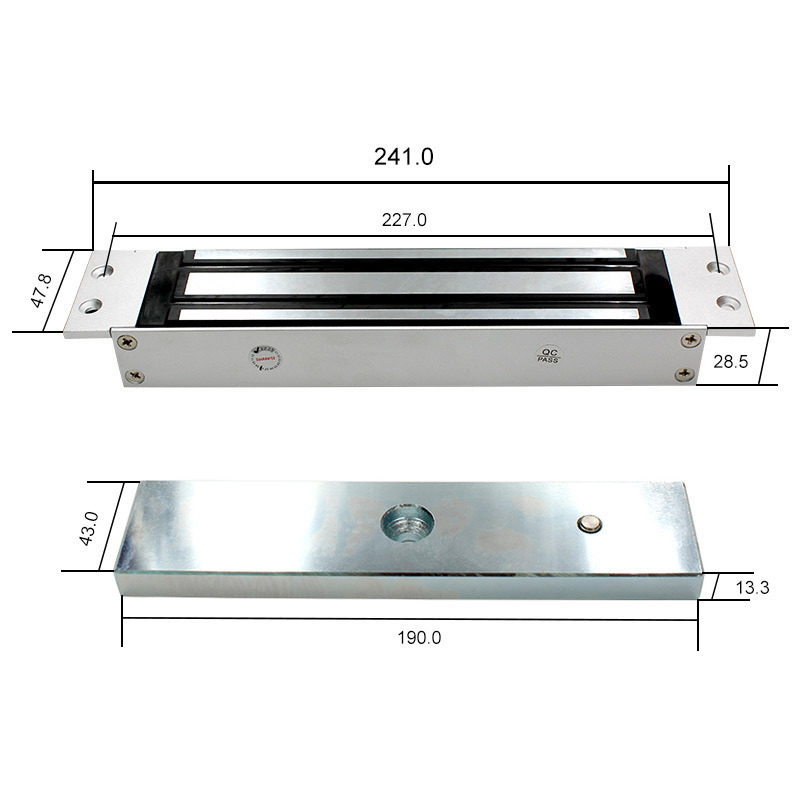 Dc12V 24V 800Lbs Small Latch Electromagnet Electric Door Magnetic Lock