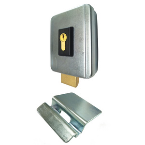 Remote Control 12V Electric Lock Complete With Floor-Fitting Receiver Slot for swing/sliding/garage gates doors