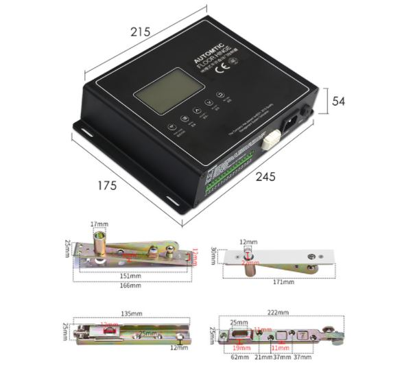 CSSDO-D1 Underground Automatic Swing Door Opener Max Door Weight 180kg For Office Indoor Use