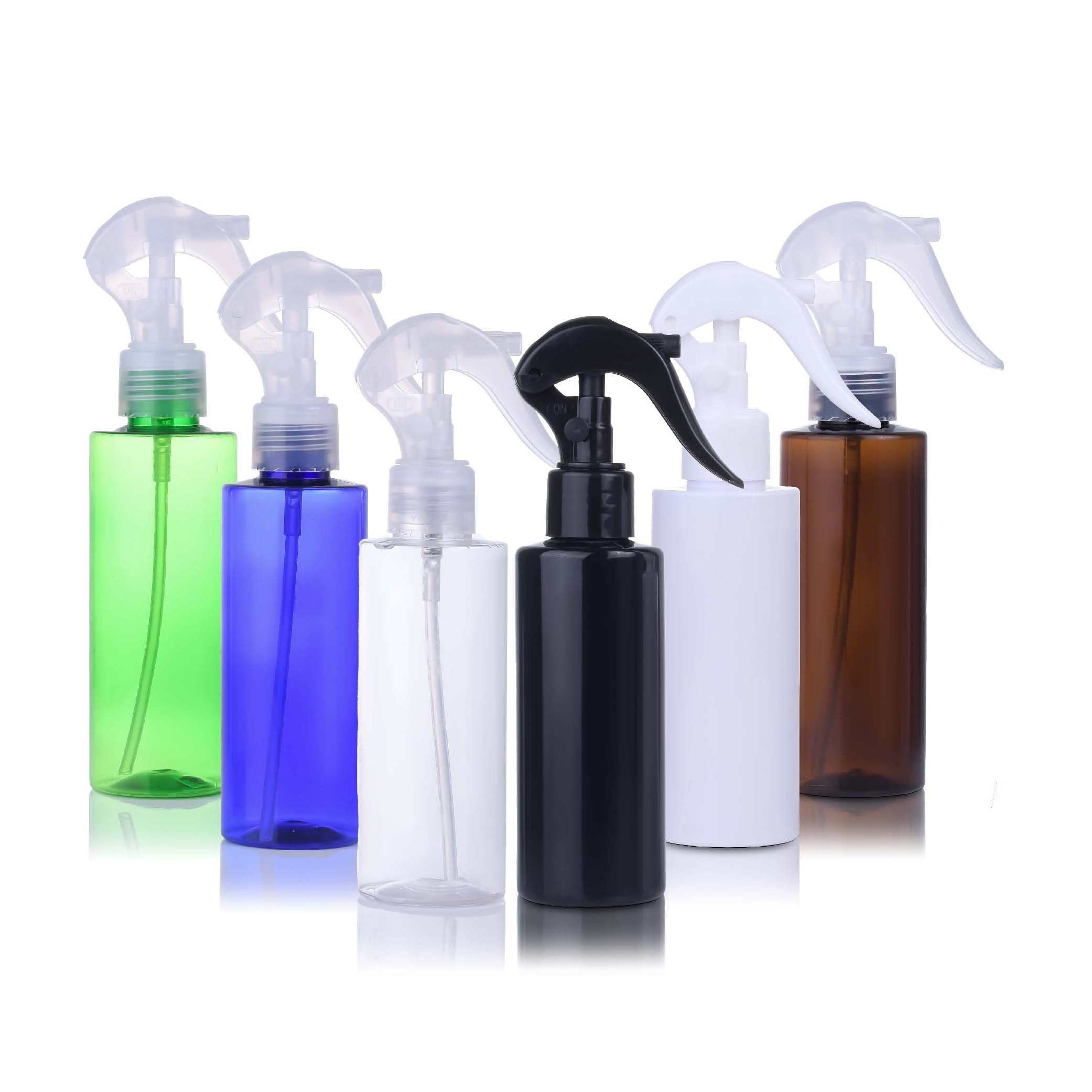 Eco-friendly Cosmetic Packaging  100ml 120ml 150ml 250ml 300ml 500ml Body Lotion Plastic Spray Bottle with Trigger Spray Cap