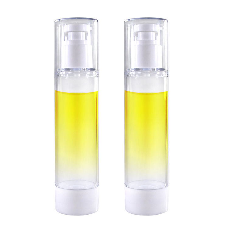 New product eye cream essence serum container 15ml 30ml 50ml 80ml 100ml airless cosmetic dispenser pump bottle