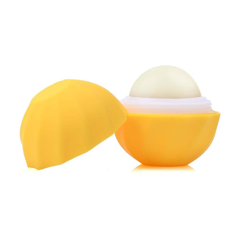 Lip Balm Lipstick Case Egg Shape Lip Balm Container Custom Eco Friendly Lip Balm Ball Case Container