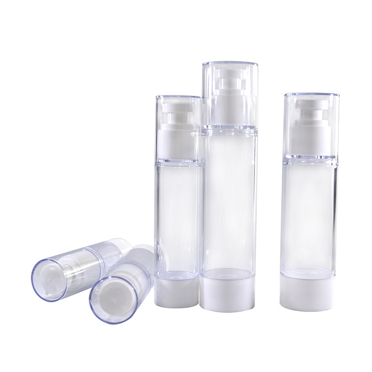 New product eye cream essence serum container 15ml 30ml 50ml 80ml 100ml airless cosmetic dispenser pump bottle