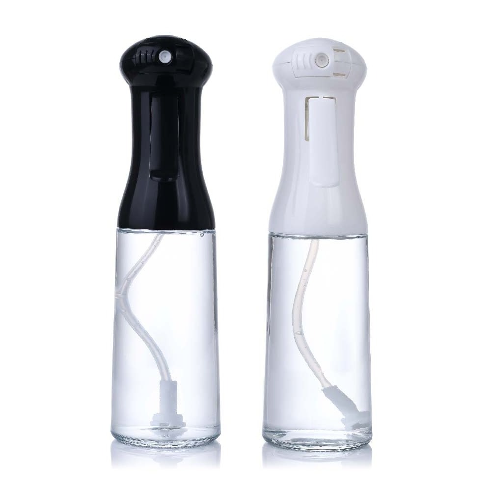 Olive Oil Sprayer for Cooking  210ml Glass Oil Dispenser Bottle Spray Mister  Refillable Food Grade Oil Vinegar Spritzer Spray