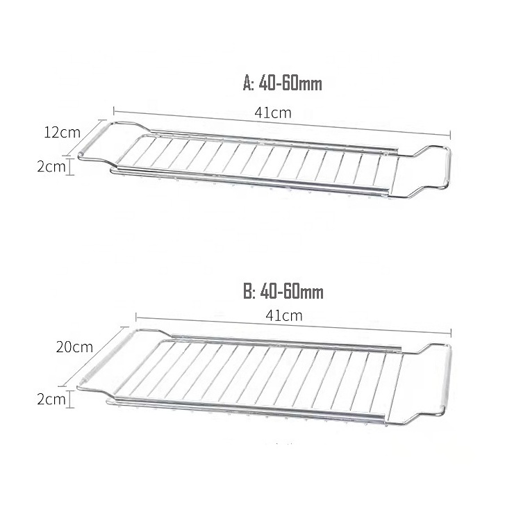 1 piece Over Sink Dish Drying Rack with Silicone Drainer Mat for Kitchen Counter Space Saving