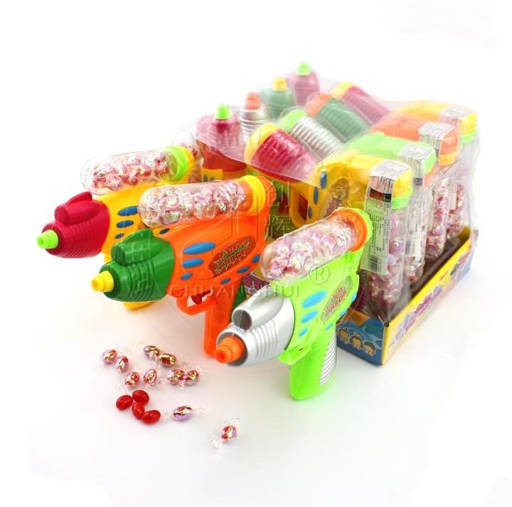 2019 new summer Big Toy Water Gun with Jelly bean candy