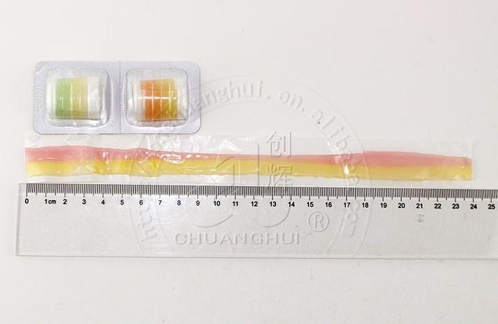 10g 2pcs Gummy Jelly Roll Candy in tablet box