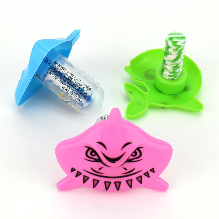 Marine World cartoon animal shaped nipple lollipop toy candy