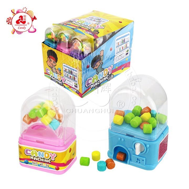 Mini Candy Machine toy mini press candy vending dispenser Candy Toy