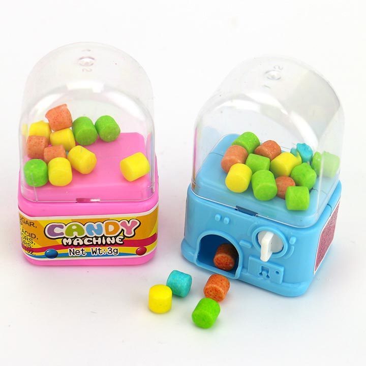 Mini Candy Machine toy mini press candy vending dispenser Candy Toy