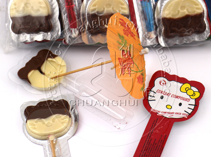 Cat Face Chocolate Candy Toy Umbrella Toy Candy