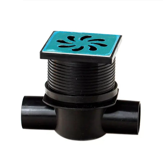 hot supply floor trap in China HDPE Siphon Drainage Pipeline HDPE Horizontal Floor Drain PN6